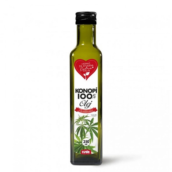Конопено масло + витамин Е x 250 ml | Konopi Olej, Virde