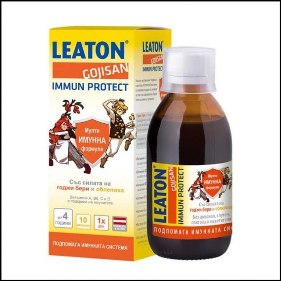 ЛЕАТОН ГОДЖИСАН Сироп за възрастни и деца над 4 години x 240мл | LEATON GOJISAN Syrup x 240ml