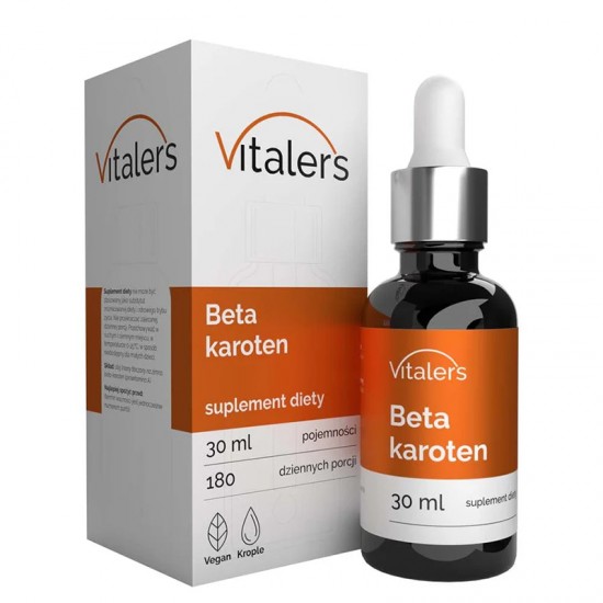 Витамин А (бета-каротин) x 30 ml капки | Beta karoten, Vitaler's