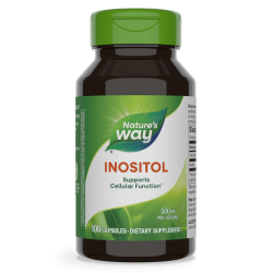 ИНОЗИТОЛ 500мг. 100бр. капсули НЕЙЧЪР'С УЕЙ | INOSITOL 500mg 100s caps NATURE'S WAY