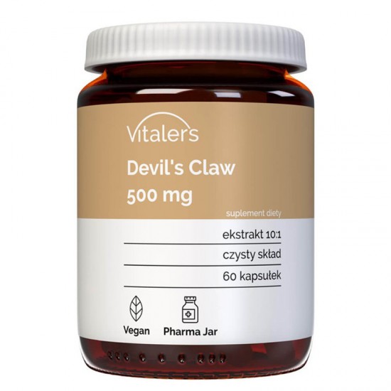 Дяволски нокът (корен) 500 mg x 60 капсули | Devils Claw, Vitaler's