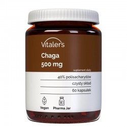 Чага 500 mg x 60 капсули | Chaga, Vitaler's