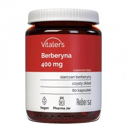 Берберин 400 mg x 60 капсули | Berberyna, Vitaler's