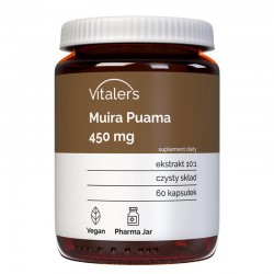 Муира Пуама 450 mg x 60 капсули | Muira Puama, Vitaler's