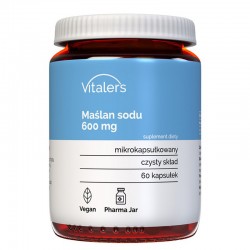 Натриев битурат 600 mg x 60 капсули | Maślan sodu, Vitaler's