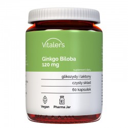 Гинко билоба 120 mg х 60 капсули | Ginkgo Biloba, Vitaler's