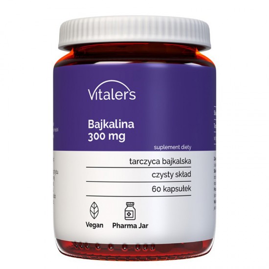 Шлемник Байкалски 300 mg x 60 капсули | Bajkalina, Vitaler's