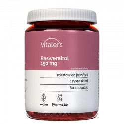 Ресвератрол 150 mg x 60 капсули | Resweratrol, Vitaler's