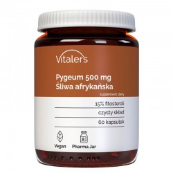 Пигеум (Африканска слива) 500 mg x 60 капсули | Pygeum, Vitaler's