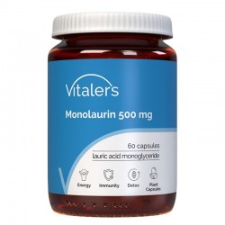Монолаурин 500 mg х 60 капсули | Monolaurin, Vitaler's