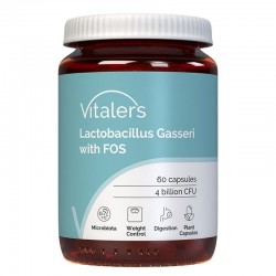 Лактобацилус Гасери 4 млрд.активни пробиотици  х 60 капсули | Lactobacillus Gasseri with FOS, Vitaler's