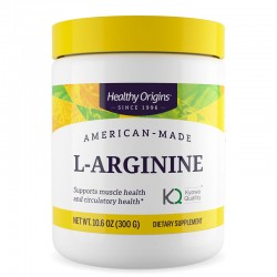 L-Аргинин x 300 g прах | L-Arginine, Healthy Origins