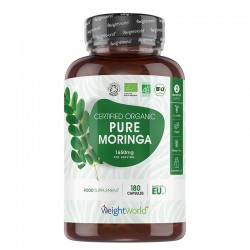 Моринга 550 mg х 180 капсули Уейт Уърлд | Organic Pure Moringa x 180 caps Weight World 