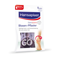 ХАНЗАПЛАСТ Пластири за МЕХУРИ (размер Л) 5бр. | HANSAPLAST BLISTER Plasters (size L) 5s