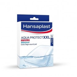 ХАНЗАПЛАСТ АКВА ПРОТЕКТ ХХЛ Водоусвойчиви пластири 5бр. | HANSAPLAST AQUA PROTECT XXL Plasters 5s