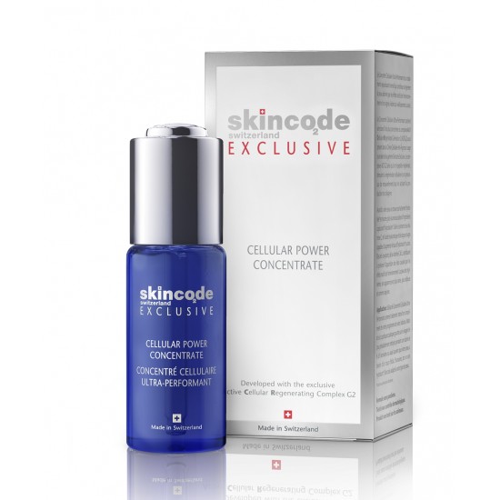 СКИНКОД ЕКСКЛУЗИВ Клетъчен енергизиращ концентрат 30мл | SKINCODE EXCLUSIVE Cellular power concentrate 30ml