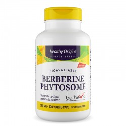 Берберин 550 mg x 120 капсули | Berberine Phytosome, Healthy Origins