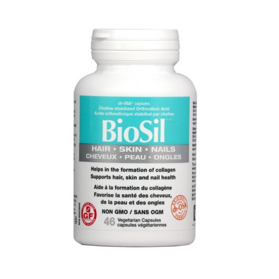 БИОСИЛ (КОСА, КОЖА И НОКТИ) 118мг 46бр капсули ПРИФЪРД НУТРИШЪН | BIOSIL (HAIR, SKIN, NAILS) 118mg 46 veg. caps. PREFERRED NUTRITION 