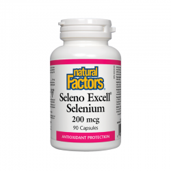 СЕЛЕНО ЕКСЕЛ 200мкг 90 капсули НАТУРАЛ ФАКТОРС | SELENO EXCELL 200mcg 90 capsules NATURAL FACTORS