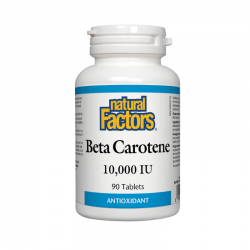 БЕТА КАРОТИН 10000IU 90 таблетки ФАКТОРС | BETA CAROTENE 10000iu 90 tablets NATURAL FACTORS