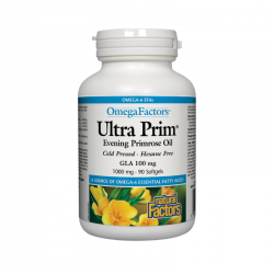 ВЕЧЕРНА ИГЛИКА МАСЛО 1000мг 90 меки капсули НАТУРАЛ ФАКТОРС | EVENING PRIMROSE OIL 1000mg 90 softgels NATURAL FACTORS