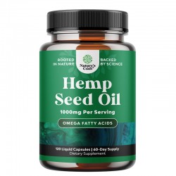 Масло от конопено семе 500 mg x 120 капсули с течност | Hemp Seed Oil, Nature's craft