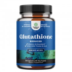 Глутатион + алфа липоева киселина и бял трън x 60 капсули | Glutathione Reduced, Nature's craft