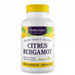Бергамот (екстракт от плод) 500 mg x 120 капсули | Citrus Bergamot, Healthy Origins