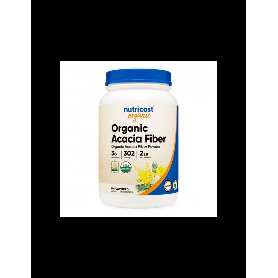 Акациеви фибри органик x 907 гр прах НУТРИКОСТ | Organic Acacia Fiber x 907 g NUTRICOST