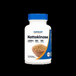 Натокиназа 100мг x 120 капсули НУТРИКОСТ | Nattokinase x 120 caps NUTRICOST