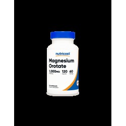 Магнезий Оротат 1000мг x 120 капсули НУТРИКОСТ | Magnesium Orotate x 120 caps NUTRICOST