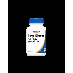 Бета глюкани 1.3/1.6 500мг x 60 капсули НУТРИКОСТ | Beta Glucan x 60 caps NUTRICOST