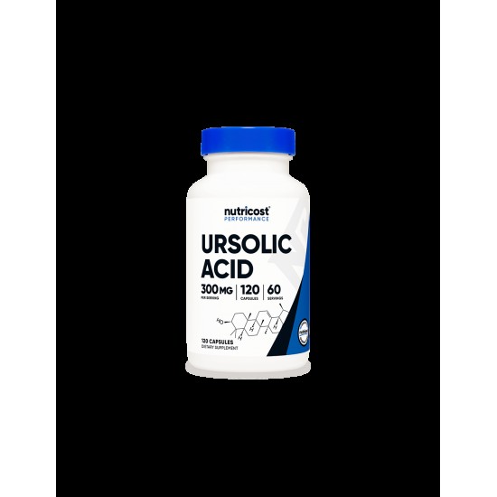 Урсолова киселина 150мг x 120 капсули НУТРИКОСТ | Ursolic Acid x 120 caps NUTRICOST