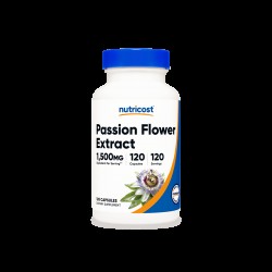 Пасифлора екстракт 375мг x 120 капсули НУТРИКОСТ | Passion Flower Extract x 120 caps NUTRICOST