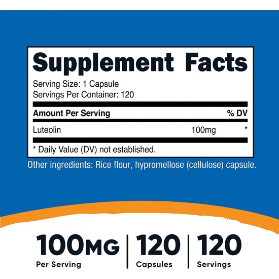 Лутеолин x 120 капсули НУТРИКОСТ | Luteolin x 120 caps NUTRICOST