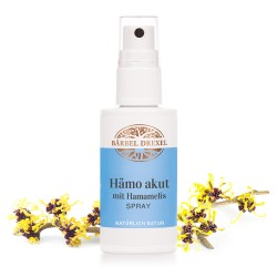 Спрей при хемороиди x 50 мл БАРБЕЛ ДРЕКСЕЛ | Hämo akut mit Hamamelis Spray x 50 ml BARBEL DREXEL