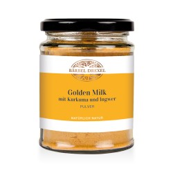 Златно мляко с куркума и джинджифил x 120 гр БАРБЕЛ ДРЕКСЕЛ | Golden Milk mit Kurkuma und Ingwer Pulver x 120 g BARBEL DREXEL