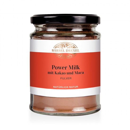 Енергизиращо мляко с какао, мака и канела x 120 гр БАРБЕЛ ДРЕКСЕЛ | Power Milk mit Kakao und Maca Pulver x 120 g BARBEL DREXEL