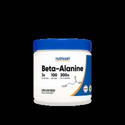 Бета аланин x 300 гр прах НУТРИКОСТ | Beta-Alanine x 300 g NUTRICOST