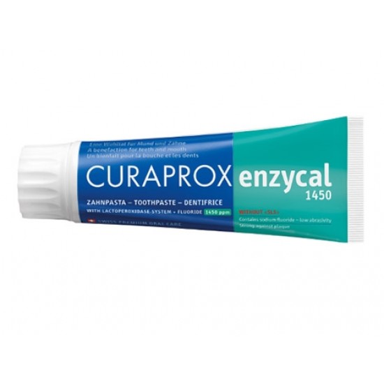 КУРАПРОКС Паста за зъби ЕНЗИКАЛ 1450 75мл | CURAPROX Toothpaste ENZYCAL 1450 75ml
