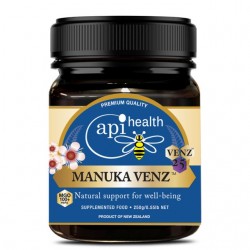 Многоцветен пчелен мед от манука MGO 100+ , подсилен с пчелна отрова x 250 g | Manuka VENZ, ApiHealth
