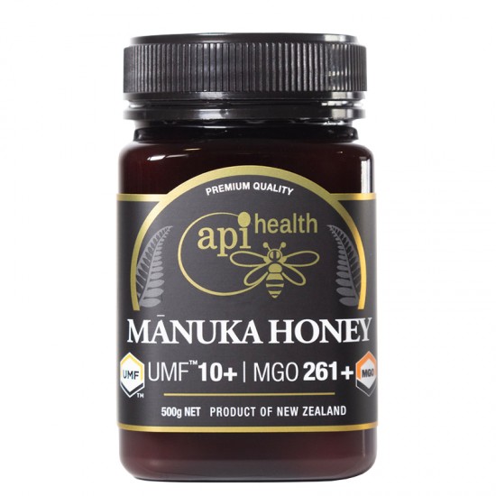 Монофлорен пчелен мед от манука UMF™ 10+/  MGO 261 x 500 g | Manuka Honey, ApiHealth