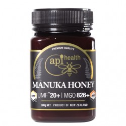 Монофлорен пчелен мед от манука UMF™ 20+/  MGO 826 x 500 g | Manuka Honey, ApiHealth