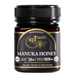Монофлорен пчелен мед от манука UMF™ 20+/  MGO 826 x 250 g | Manuka Honey, ApiHealth