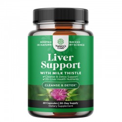 Ливър съпорт (с бял трън и билкови екстракти) x 60 капсули | Liver Support, Nature's craft