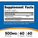 Тонгкат Али екстракт 500мг x 60 капсули НУТРИКОСТ | Tongkat Ali x 60 caps NUTRICOST