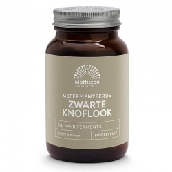 Черен чесън 250 мг x 60 капсули МАТИСЪН ХЕЛТСТАЙЛ | Zwarte Knoflook 250 mg x 60 caps MATTISSON HEALTHSTYLE