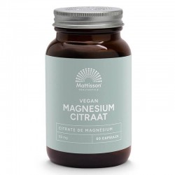 Магнезий Цитрат x 60 капсули МАТИСЪН ХЕЛТСТАЙЛ | Magnesium Citraat x 60 caps MATTISSON HEALTHSTYLE