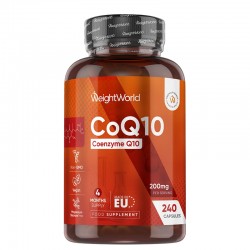 Коензим Q10 100 mg x 240 капсули | CoQ10, WeightWorld