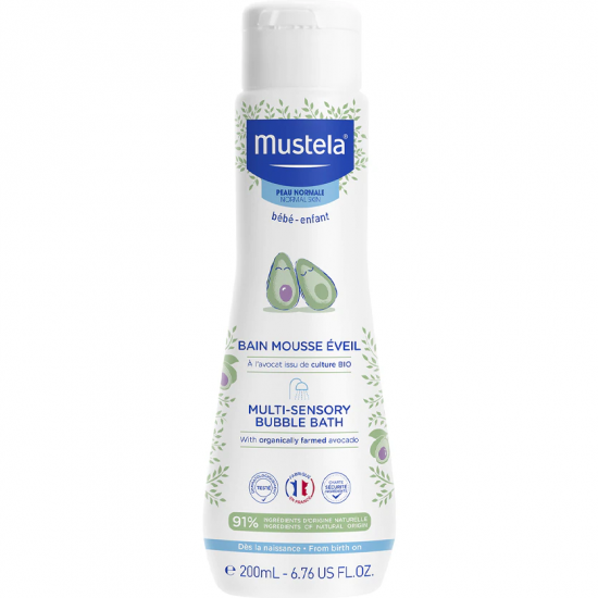 МУСТЕЛА Пяна за вана 200мл | MUSTELA Multi Sensory Bubble Bath 200ml